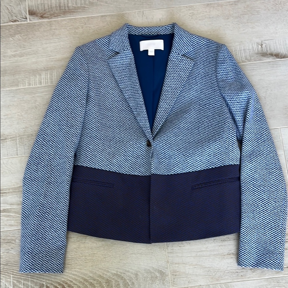 Boss Women's Blue & Black Blazer size 8